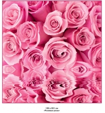 Розовые розы фотообои Тула глянц.6л(200*201) (фото)