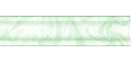 К1-7 зеленый плинтус 25*25мм l=1м (1) Цветной.плинтус Уникс (460;300) (фото)